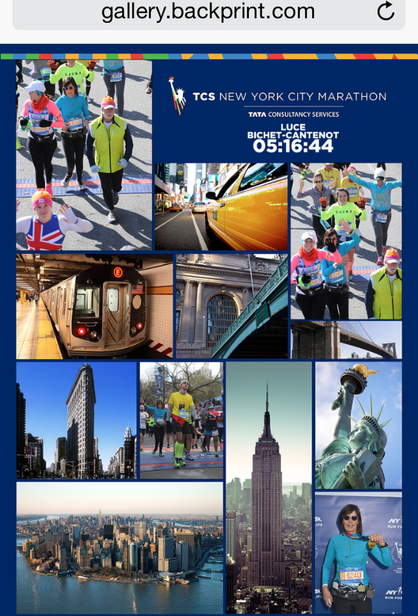 Luce BICHET – Premier Marathon à New-York - Christophe LLAMAS Coaching