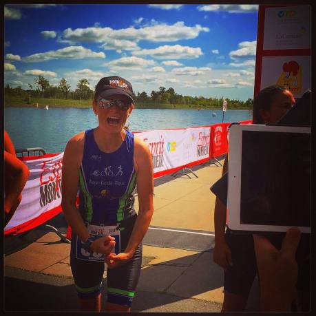 Le premier half Ironman de Karine ! - Christophe LLAMAS Coaching