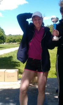 Adeline LLAMAS au Semi-Marathon nature de VITROLLES - Christophe LLAMAS Coaching