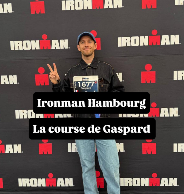 Gaspard Hauet Finisher Ironman Hamburg - Christophe LLAMAS Coaching