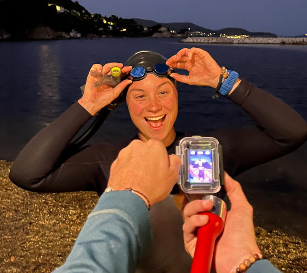 240 km à vélo… puis 2,4 km de natation maîtrisée avec sérénité pour Louquicourt - Christophe LLAMAS Coaching