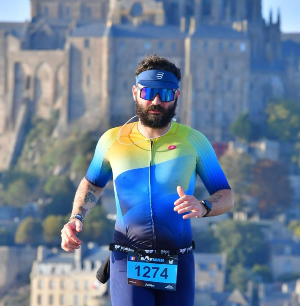 Julien Neuville – Finisher du Triathlon bayman 2025 ! - Christophe LLAMAS Coaching