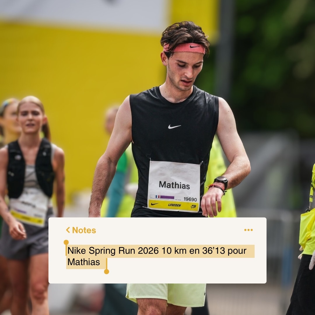 Mathias – 10 km en 36’13 - Christophe LLAMAS Coaching
