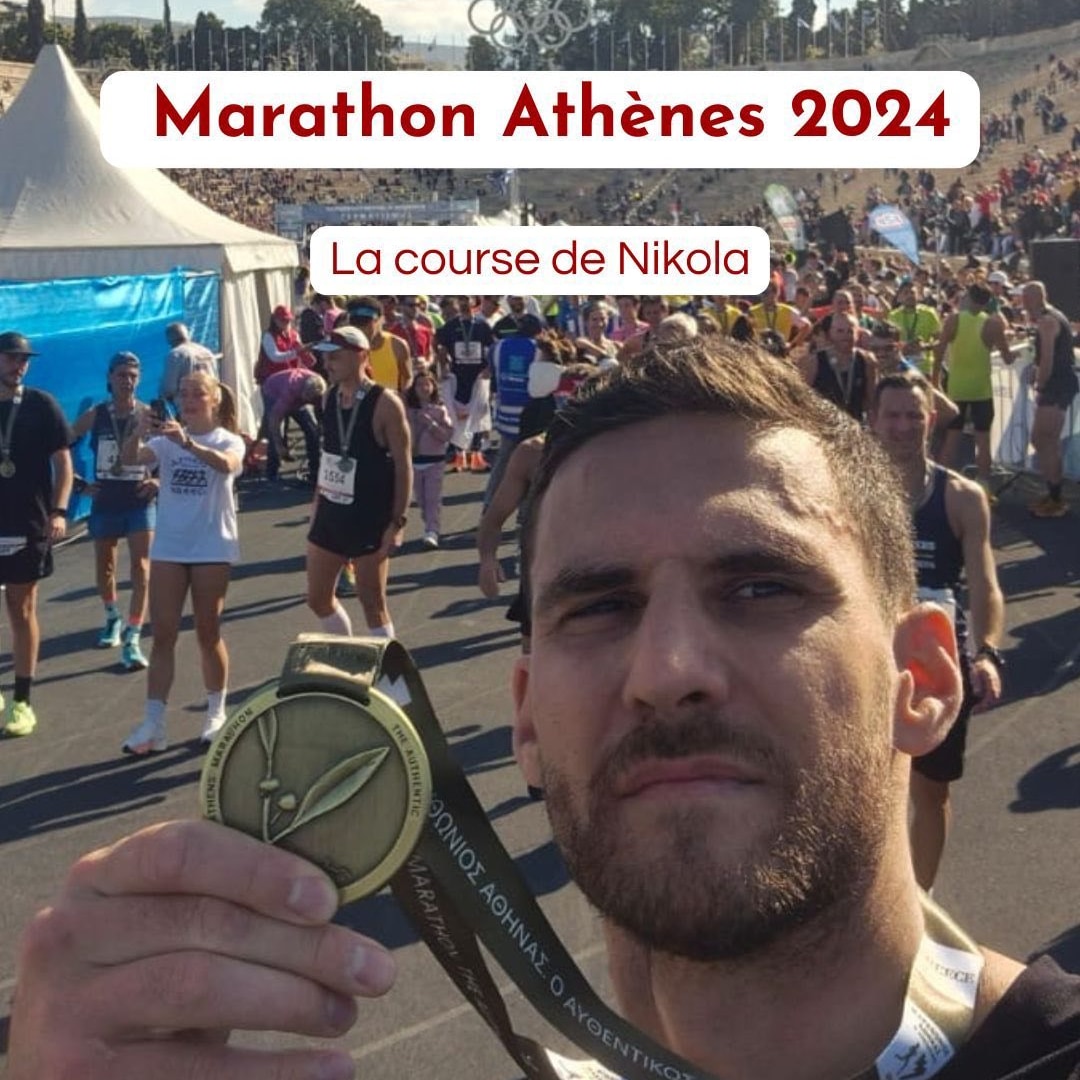 Nikola - Marathon d’Athènes - Christophe LLAMAS Coaching