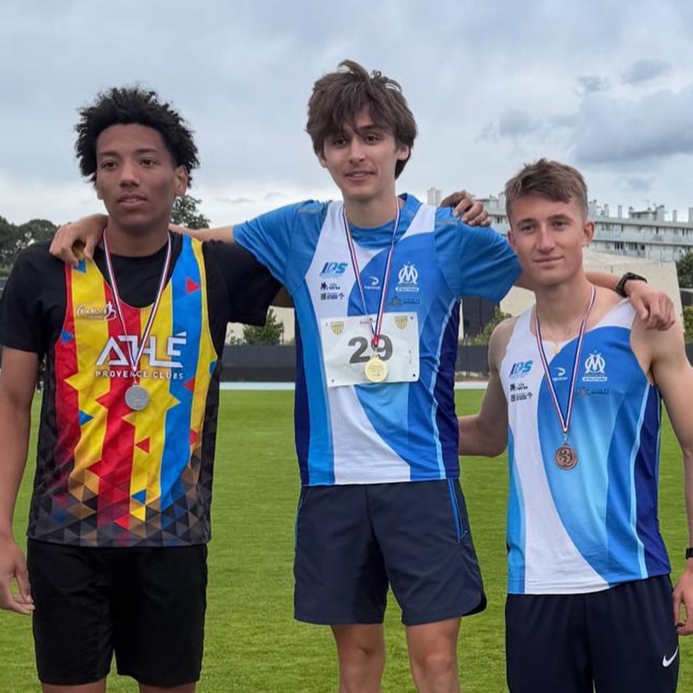 Kais Ben Aïssa championnat départemental du 800 m à Aubagne - Christophe LLAMAS Coaching