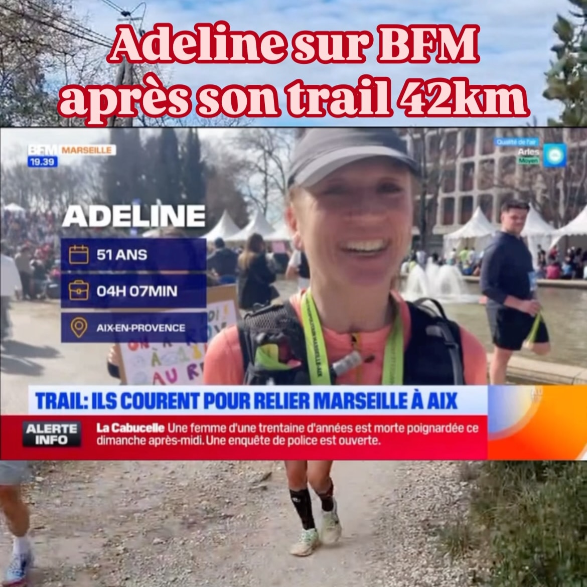 Adeline Trail Marseille-Aix - Christophe LLAMAS Coaching