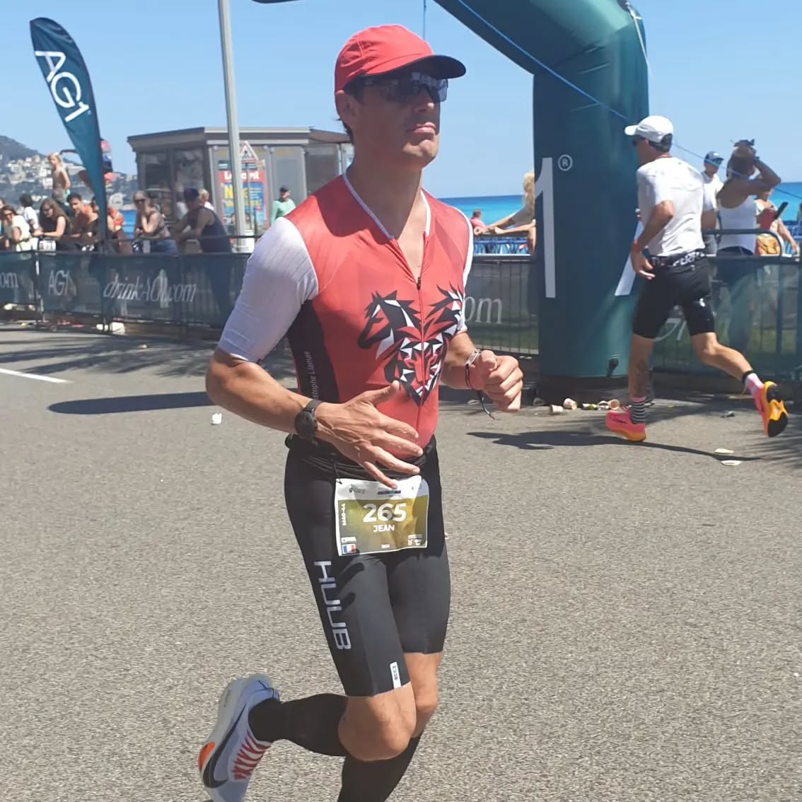 Jean de La Rochebrochard Ironman Nice - Christophe LLAMAS Coaching
