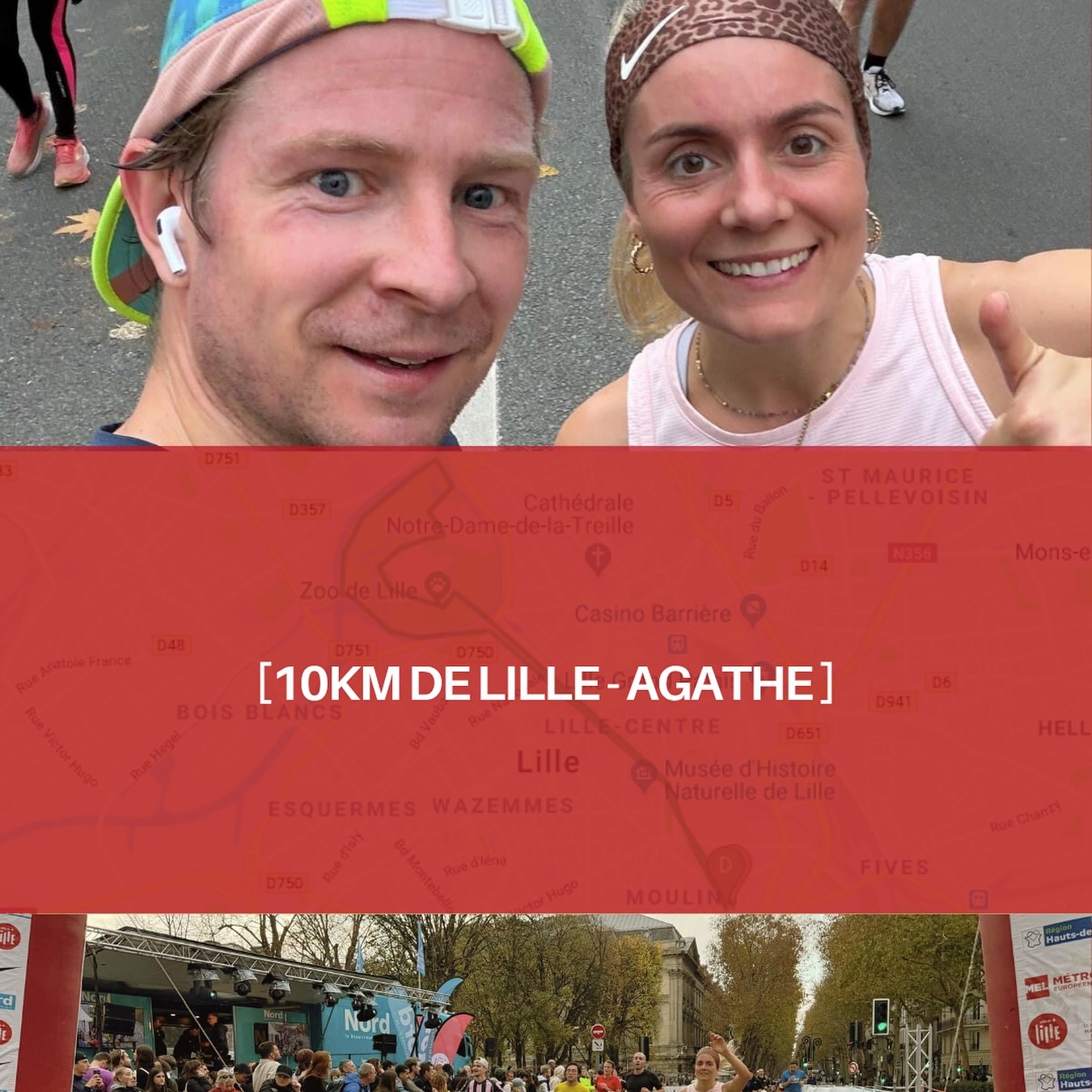 Agathe – 50’00’’ au 10 km de Lille - Christophe LLAMAS Coaching