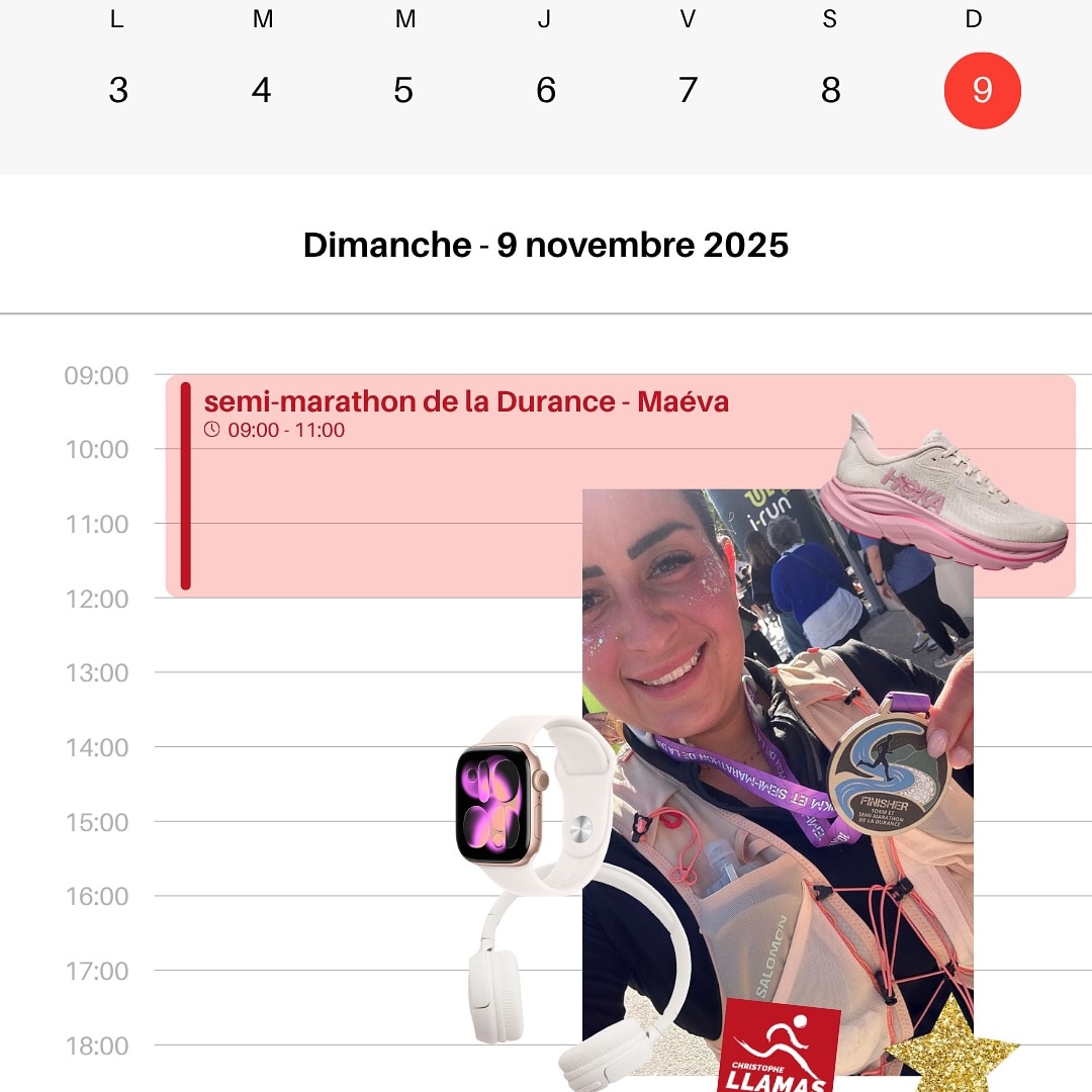 Maeva – Semi-Marathon de la Durance - Christophe LLAMAS Coaching