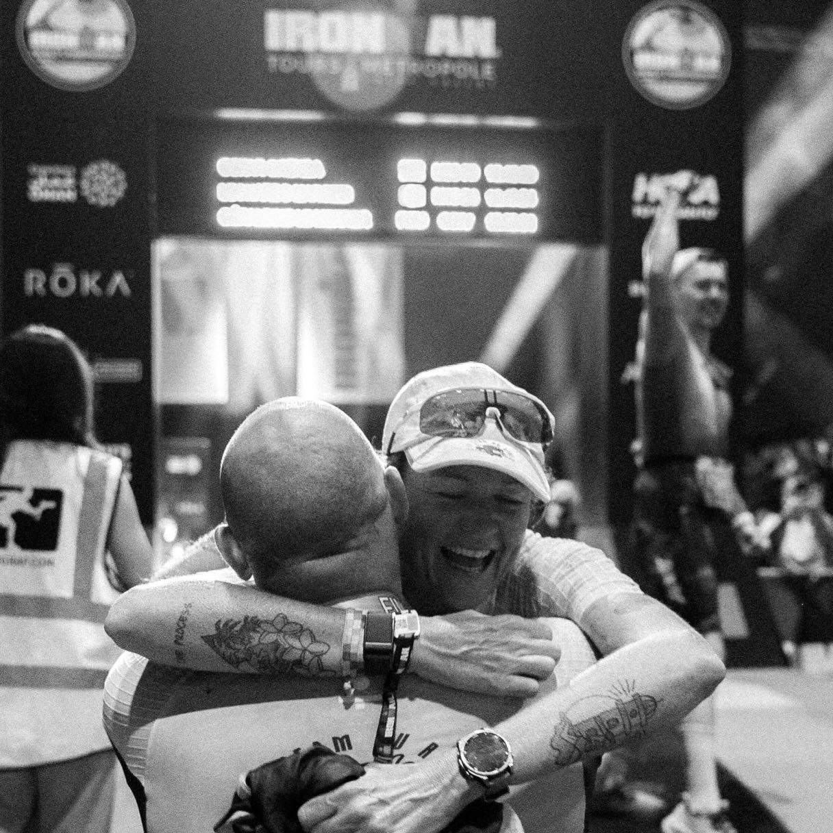 Géraldine et Simon - IRONMAN Tours - Christophe LLAMAS Coaching
