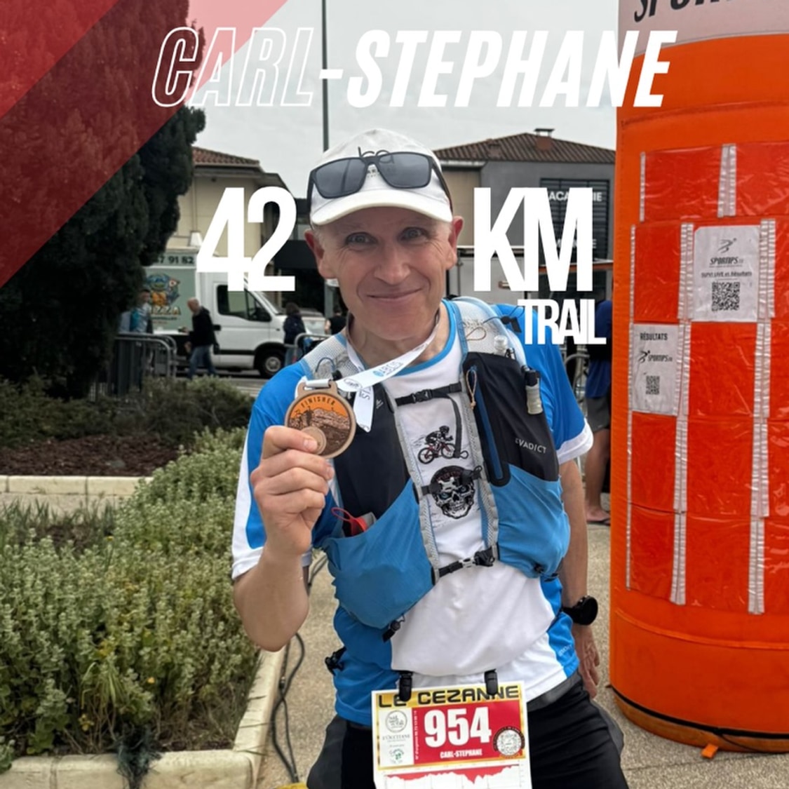 Carl Stéphane Trail Sainte-Victoire - Christophe LLAMAS Coaching