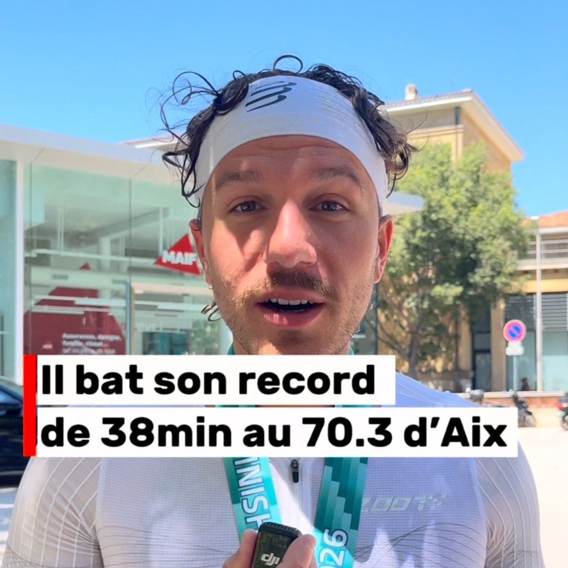 Florian IRONMAN 70.3 Aix-en-Provence - Christophe LLAMAS Coaching