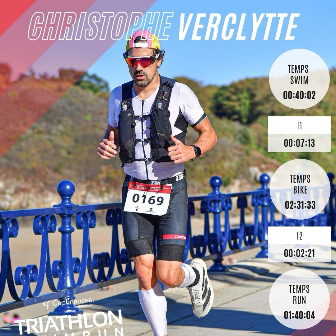 Christophe – Triathlon L de Dinard – Dinard - Christophe LLAMAS Coaching