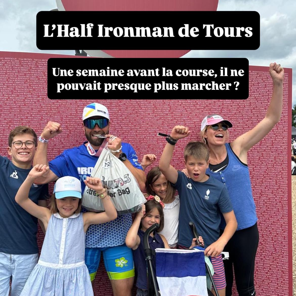 Bastien Bouisset – Ironman 70.3 – Tours - Christophe LLAMAS Coaching