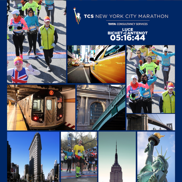Luce BICHET – Premier Marathon à New-York - Christophe LLAMAS Coaching